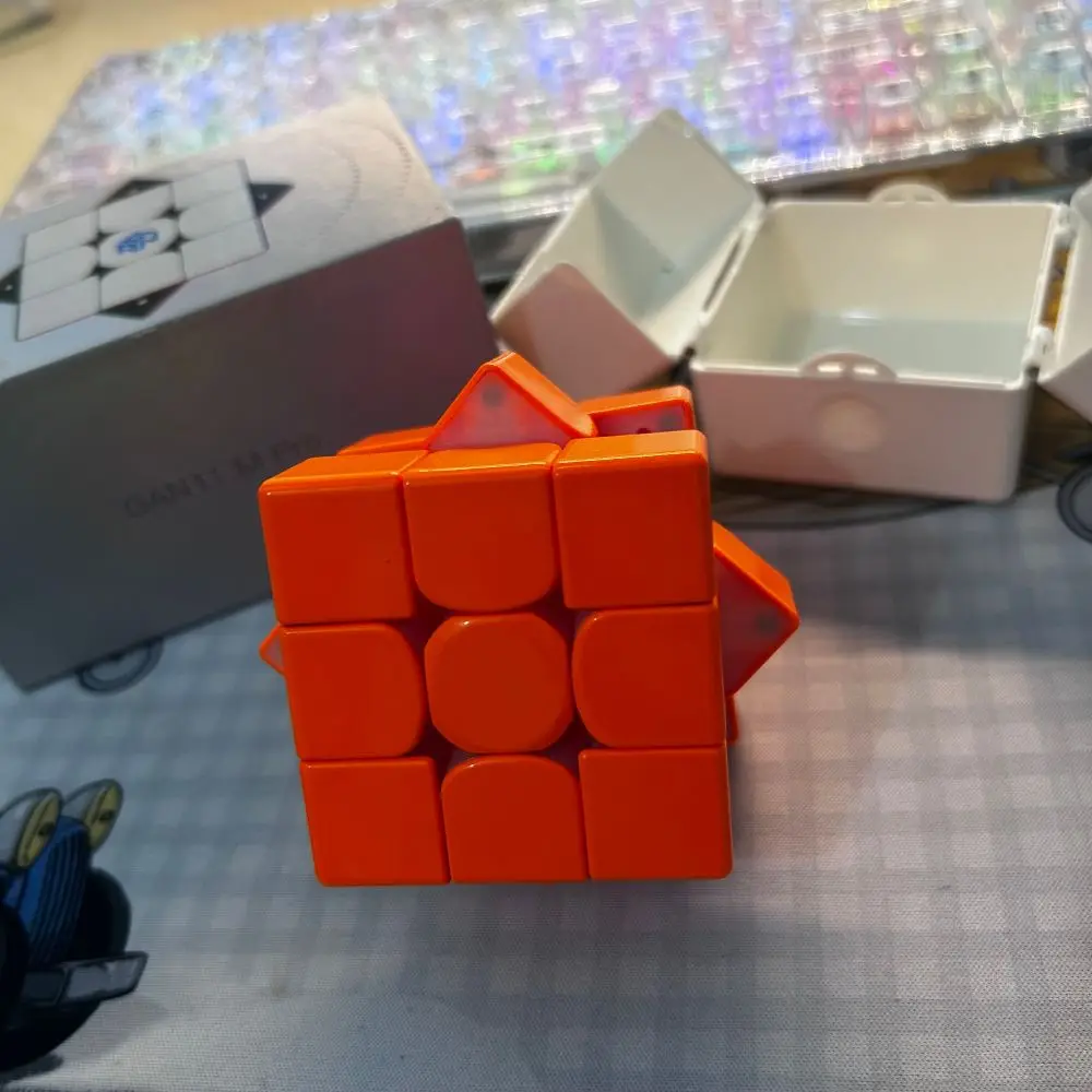 DIY Gan11 M Pro UV Maglev Green Orange GAN Limited Edition 3x3 Cube Gan Limited 3x3 Magic Cube Magnetic Levitation Magnetic