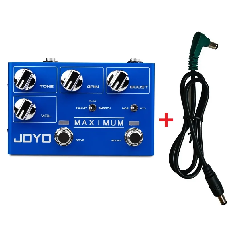 

JOYO R-05 максимальный цвет гитары педаль эффекта овердрайв чистый тон без сжатия дикий тон долго поддерживает Overdrive гитарная педаль
