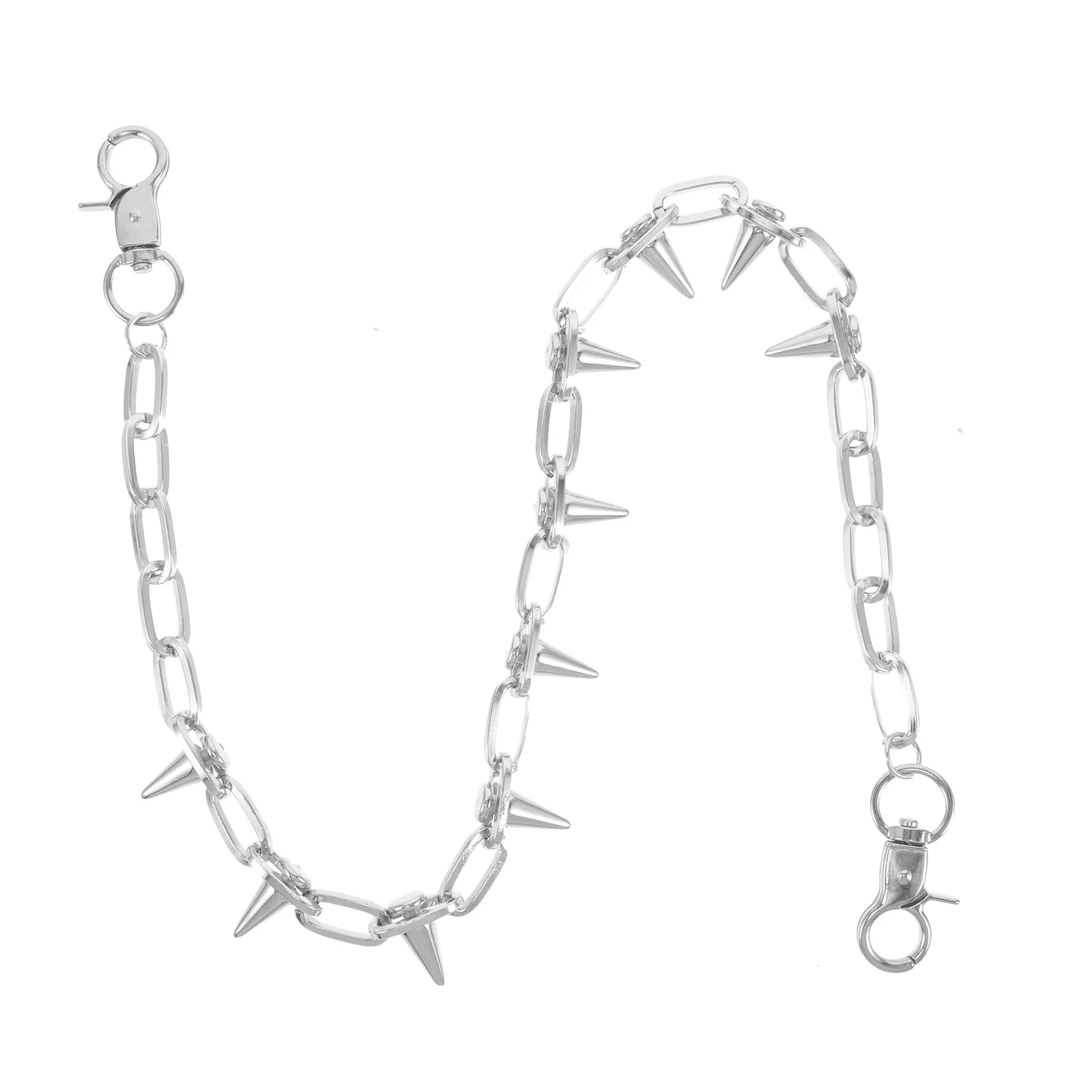 

Pocket Watch Chains Rivet Punk Pants Chain Metal Belt Chain Unisex Hip Hop Jeans Waistcoat Jewelry Pocket Watch Chains