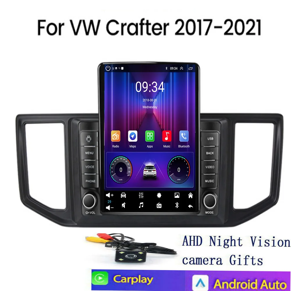 9,7-дюймовый для VW Amarok 2017-2030 автомобильный Android DVD Carplay авто радио стерео головное устройство мультимедийный плеер GPS навигация 5G NO 2DIN