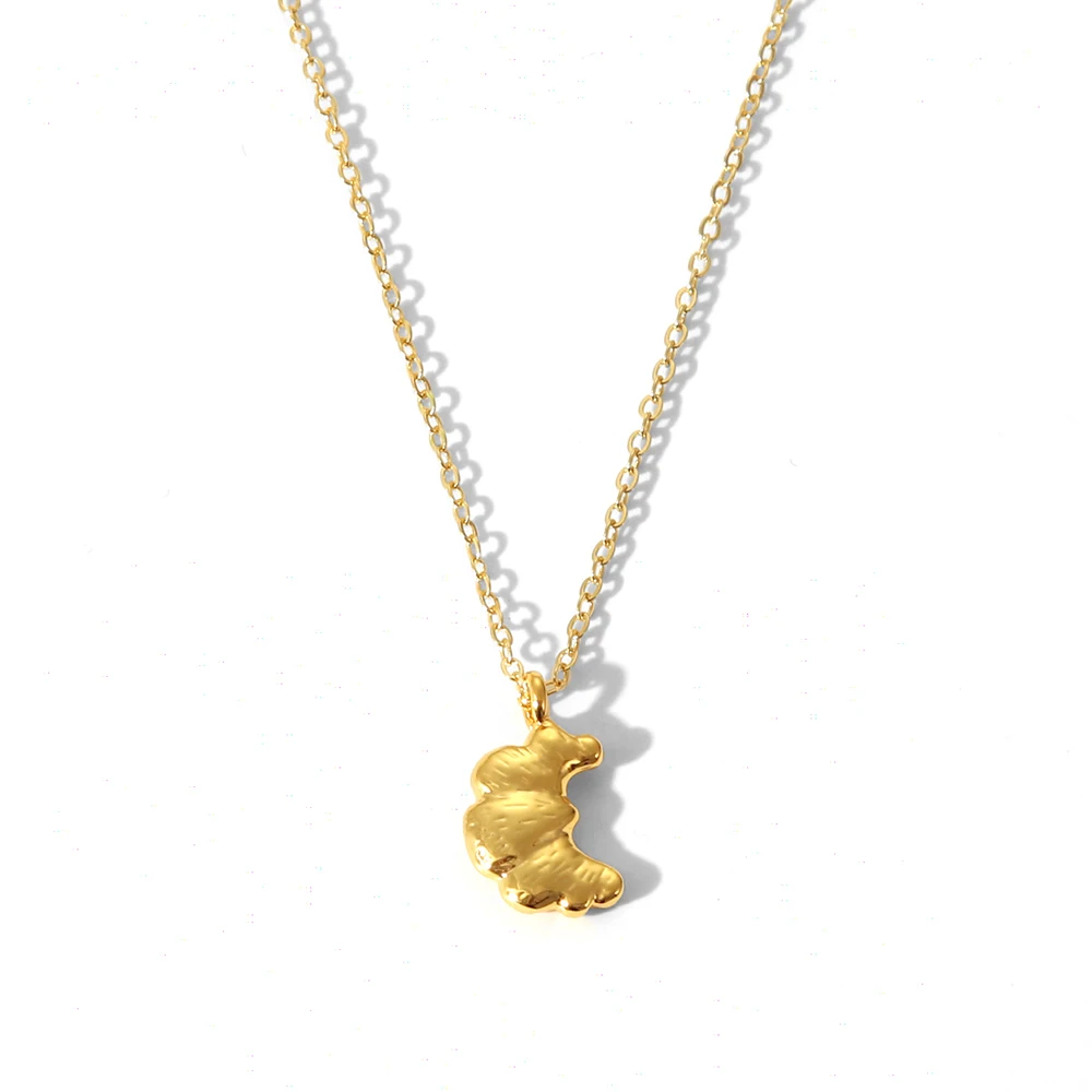 

Dancy Fairy Gold Color Croissant Charm Necklace for Women Moony Summer Collection Friendship Pendent Choker Girl Best Gift