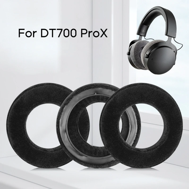 DT700 ProX 헤드폰 이어 쿠션 이어 패드 액세서리 Dropshipping 용 플란넬 이어 패드 커버