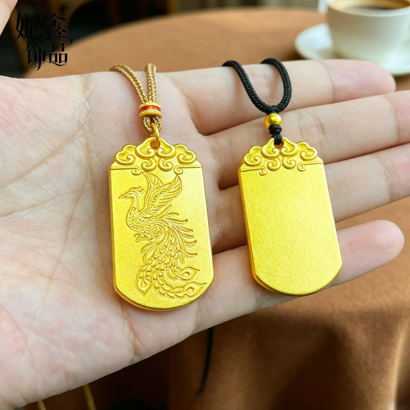 Smooth Polished Vintage Neck Jewelry For Women 24K Gold AU999 Polished chain joints avoid scratching delicate collarbone skin
