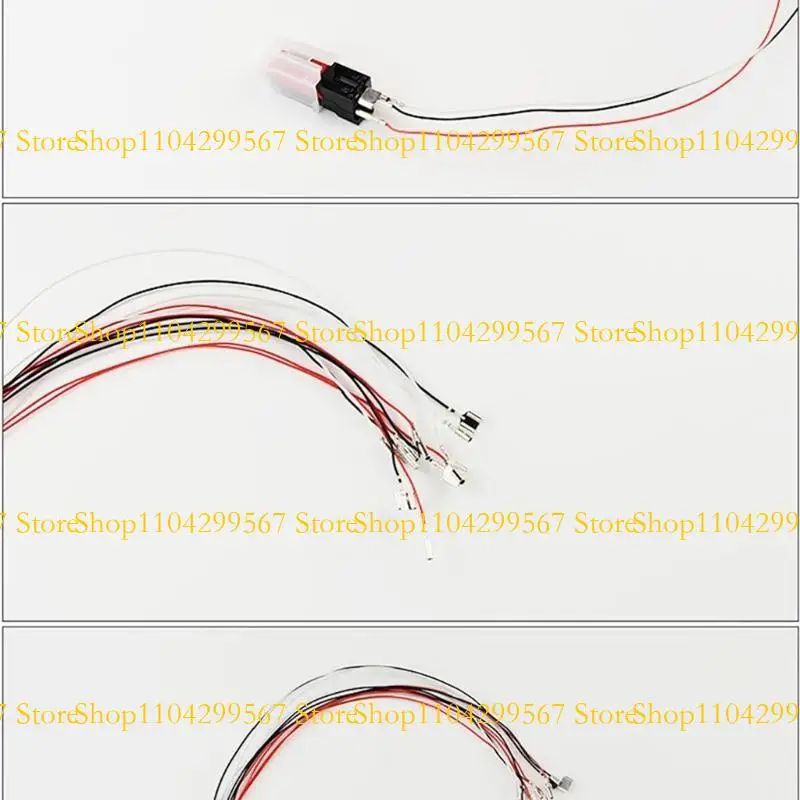 

CS1W Cartridge Phono Cable Wires for Record Player Turntable Phono Headshell Easy to Install and Long Service