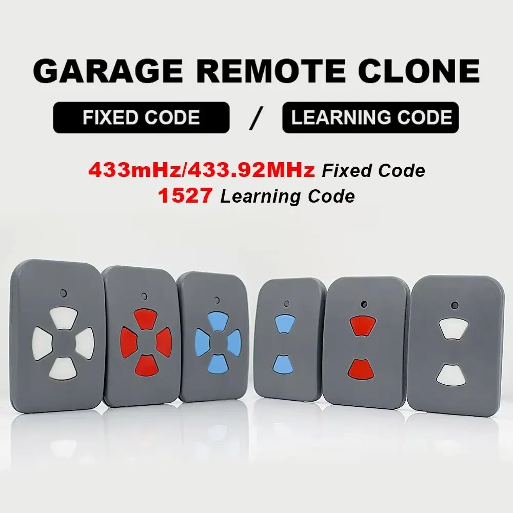 ROGER H80 E80 ROGER TX22 Garage Door Opener Remote Control Replacement Duplicator For Garage Gate Command 433.92 Mhz