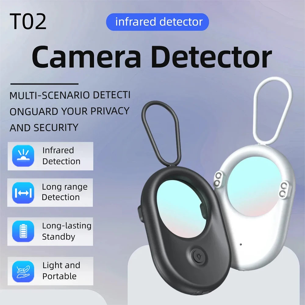 

Camera Detector for Anti Candid Security Protection Mini Pinhole Hidden Camera Lens Detect Gadget Hotel Peeping Detector