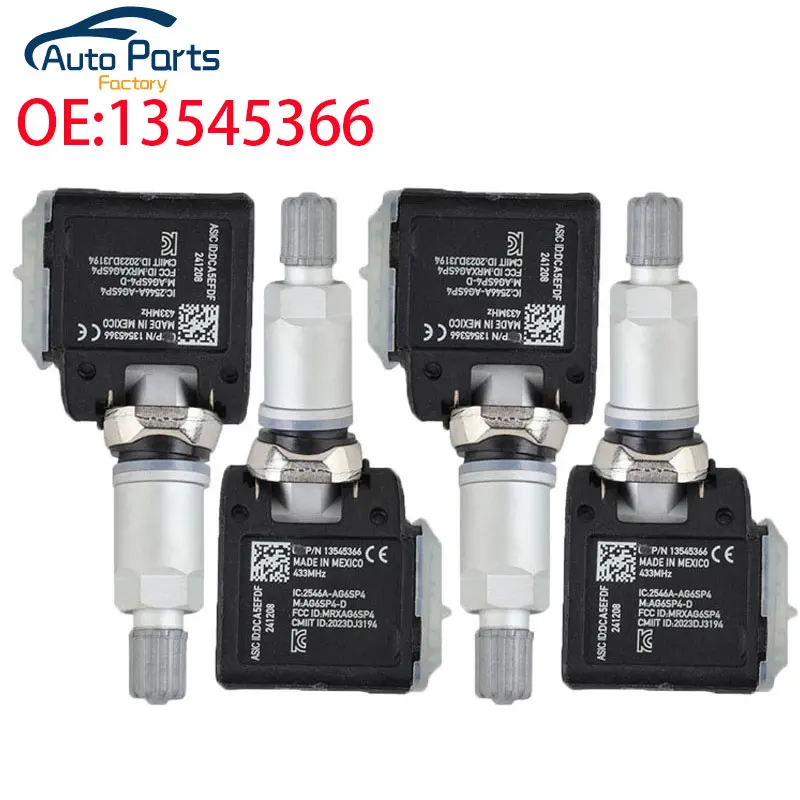 Nuevo Sensor TPMS de presión de neumáticos para Chevrolet Silverado 1500 2500 HD 3500 HD GMC Sierra 1500 2500 HD 3500 HD 13545366