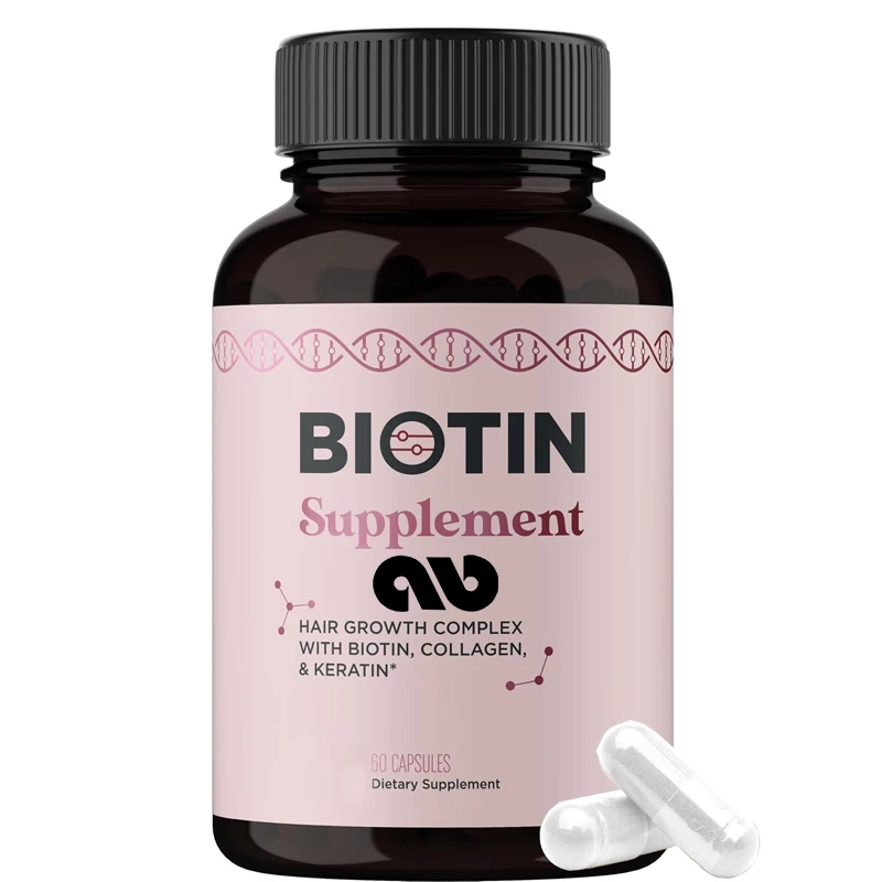 

Women's Thickened Hair Growth Vitamins - Powerful Biotin and Collagen Supplements, Containing Healthy Hair Vitamins