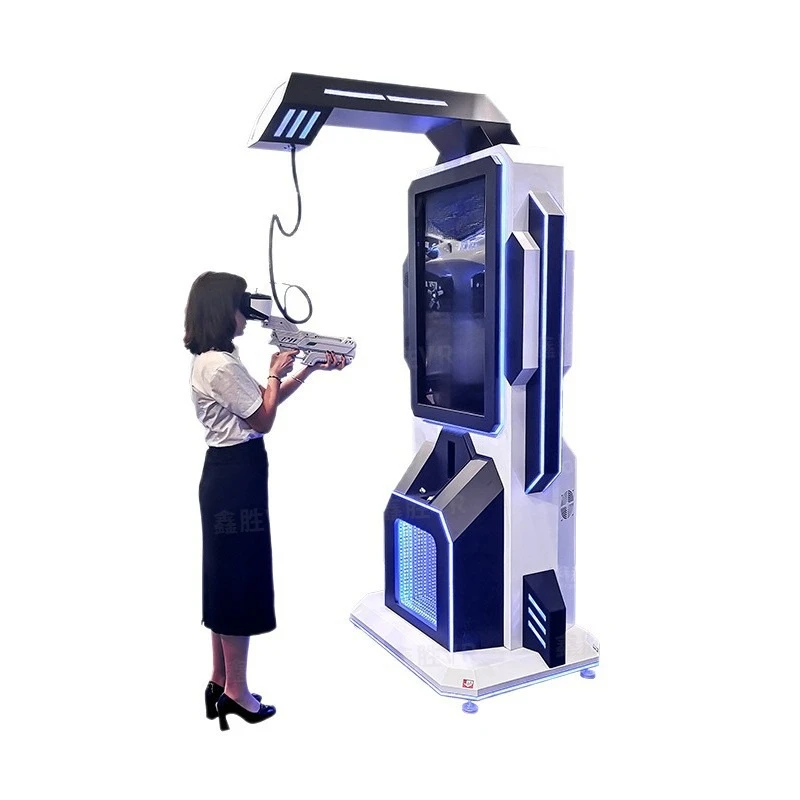 Immersive video game city scenic shopping mall gunfight simulation entertainment equipment