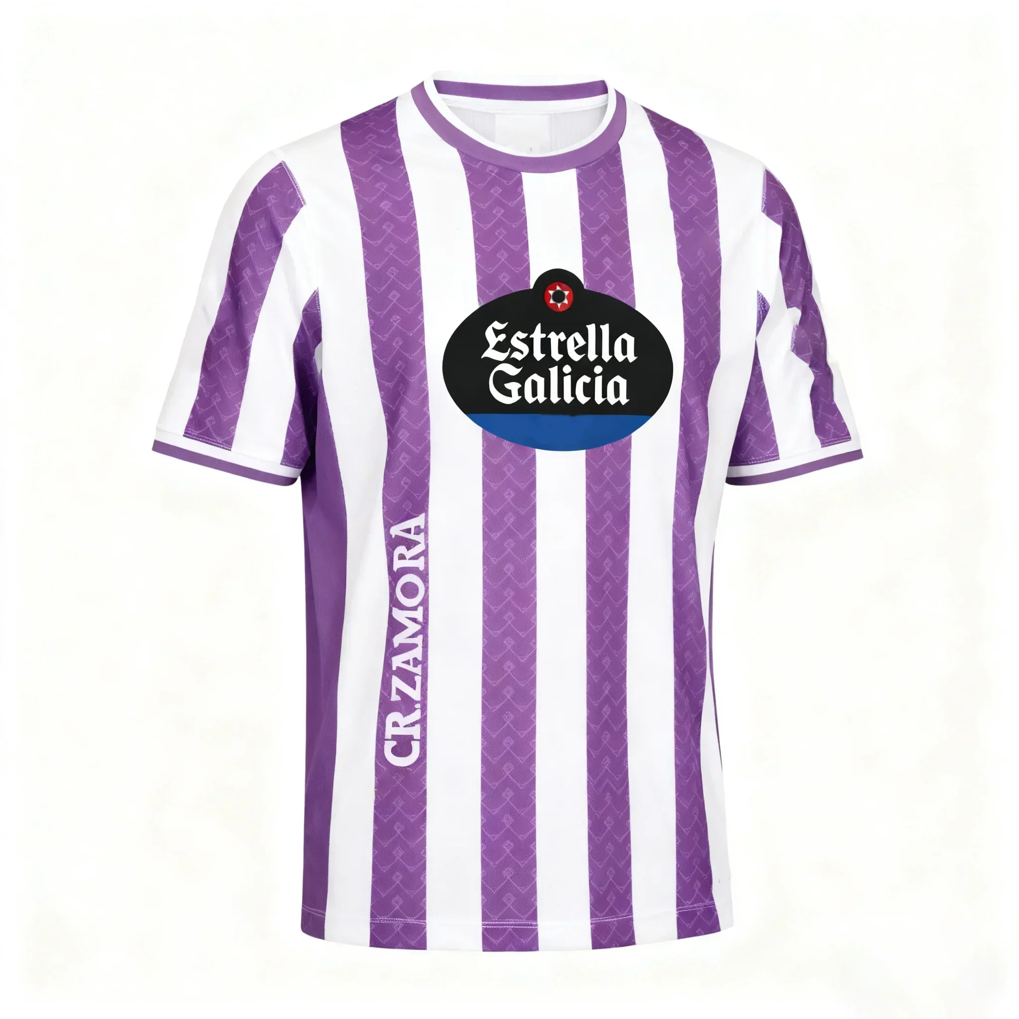 Valladolid Real Football T-shirts with 3D Print for Home and Outdoors, Breathable Short-sleeve Sweatshirt, Sports T-shirt for Ou