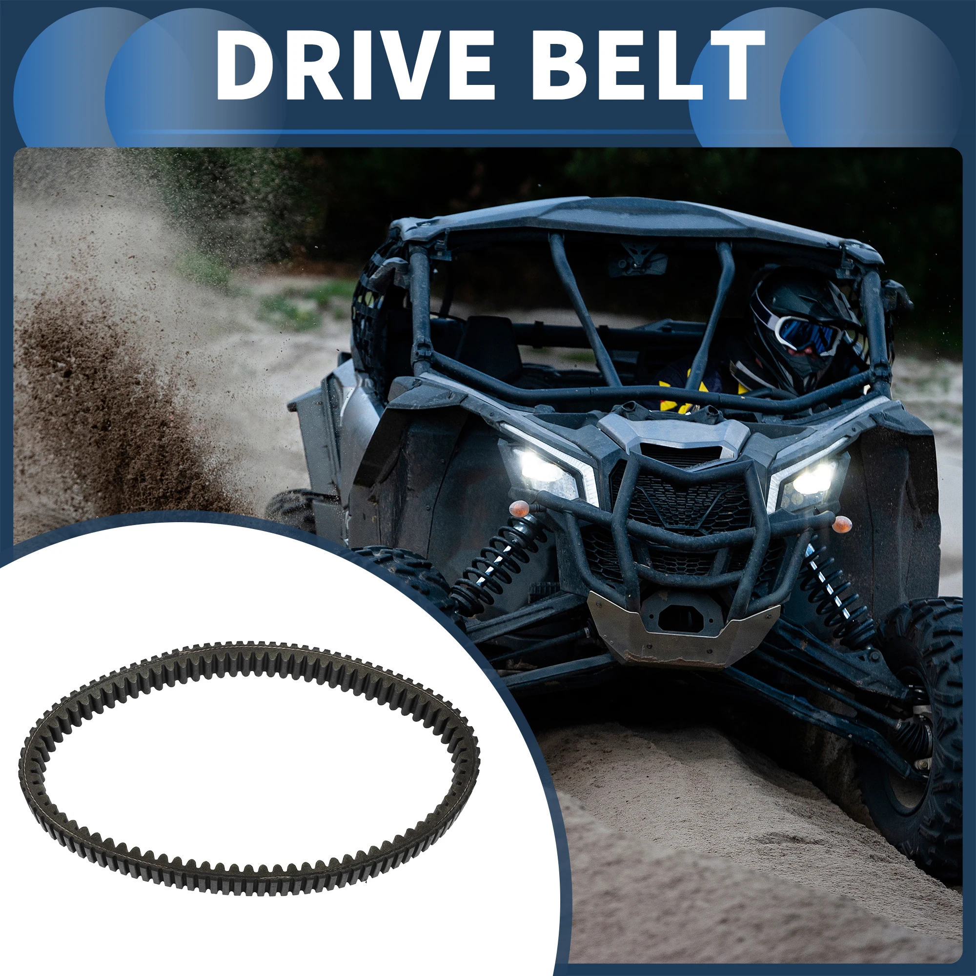 

Motoforti Drive Belt Inner V-Belt No.0823231 for Arctic Cat 1000 2010-2017 Wear Resistant and High-Temperature Resistant