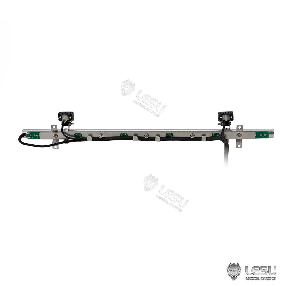 

LED High Top Spotlight Conversion S-1321 for 1/14 Tamiya RC R470 R620 SCANIA 770S VOLVO BENZ Trailer Tipper Car Accessories