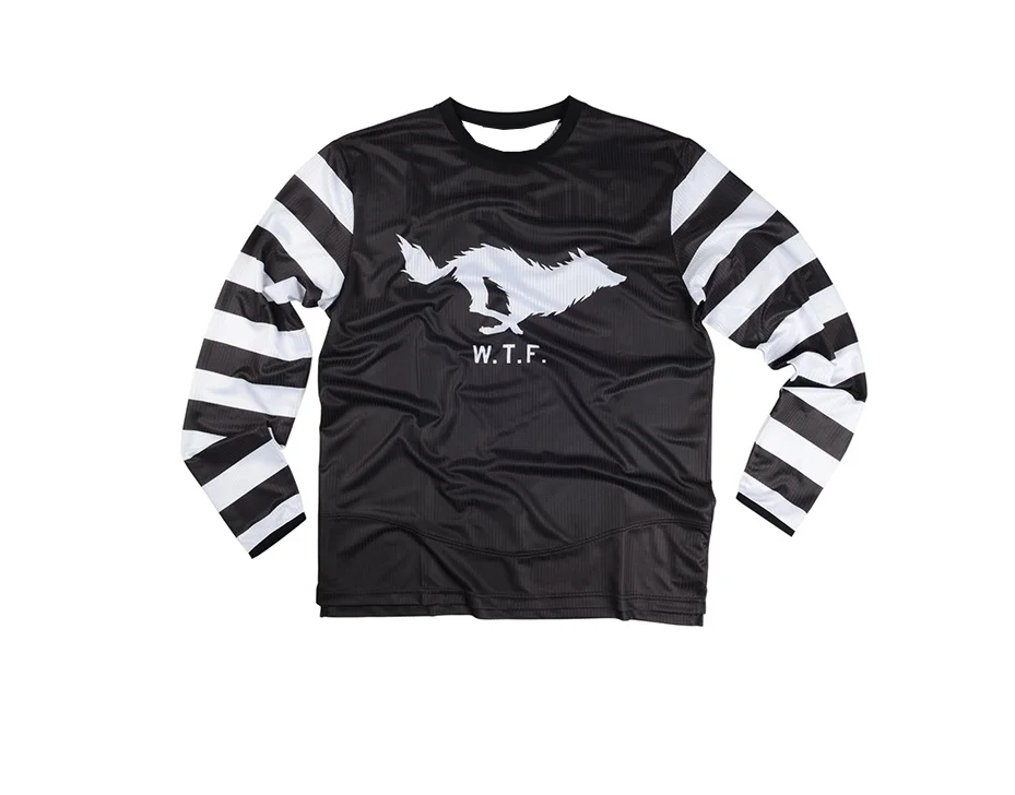 2026 New Men Long Sleeve Wolf Logo Training Top Pre Match Warm-up, Daily Training, Leisure Travel Long Sleeved Training Clothes