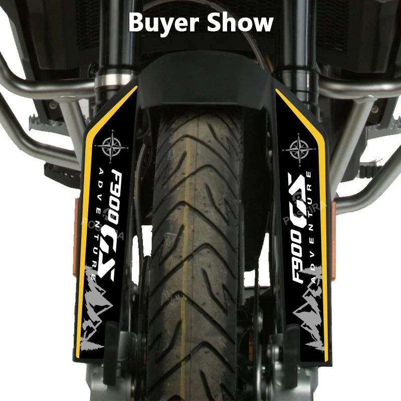 POSFIRA دراجة نارية الجبهة الحاجز ملصقات ملصق حائط من الفينيل لسيارات BMW F900GS F 900 F900 GS Adventure 2026 2025 2024 اكسسوارات الطين