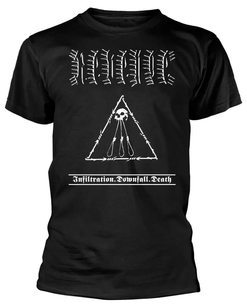 Revenge Infiltration Downfall Death Black T Shirt New Official