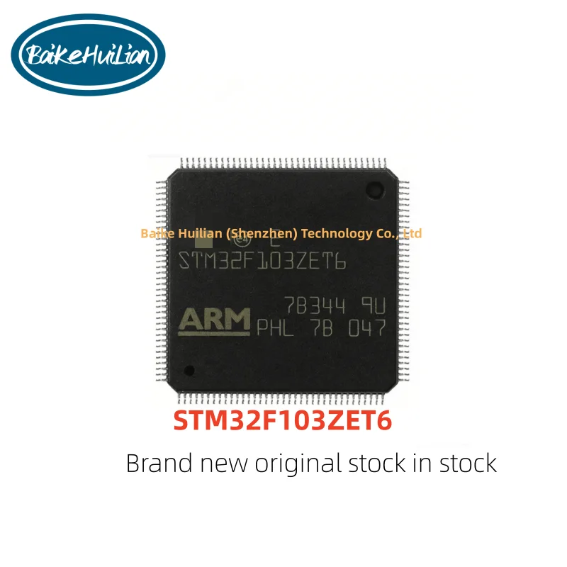 Original STM32F103ZET6 LQFP-144 Package 72MHz 512KB Microcontroller MCU