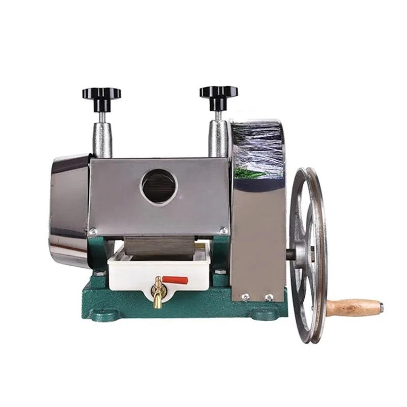 50kg/H Stainless Steel Manual Sugarcane Juicer Machine ZX-100 Commercial Separation Slag Juice Cane Squeezer Crusher Press