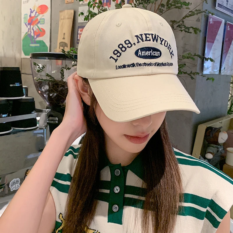 أزياء التطريز خطابات قبعة بيسبول للنساء الرجال بلون قابل للتعديل ظلة القبعات للجنسين الرياضة في الهواء الطلق أقنعة قبعات #1