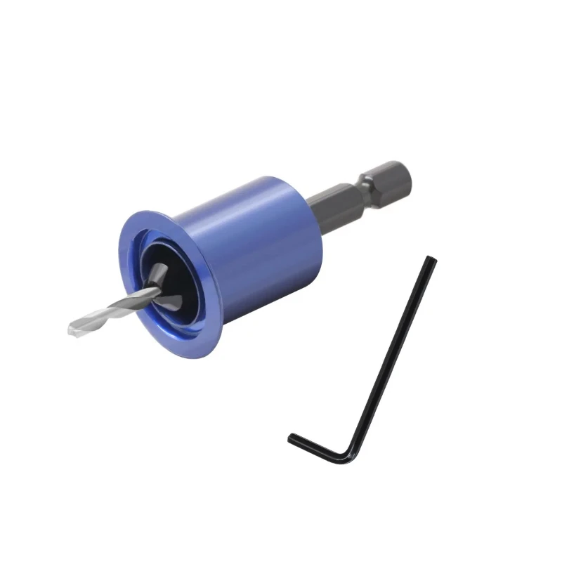 

Регулируемая зенковка-фреза с шестигранным хвостовиком для фрезерования, резьбы по дереву и деревообработки