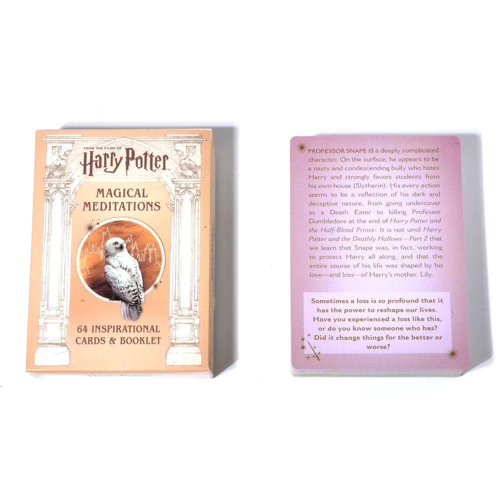 Harry potter tarot Electricity-Free, Featherless Tarot Card Set for Divination and Gameplay