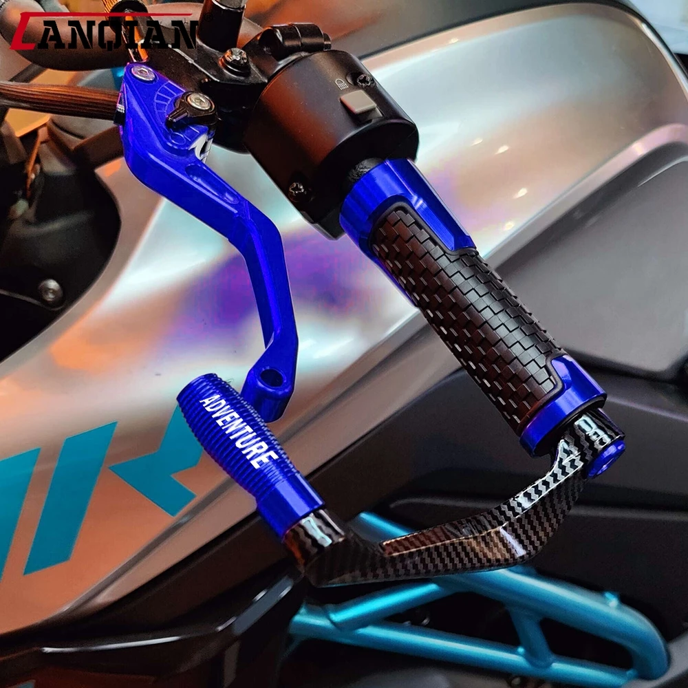 

7/8"22MM For 1190ADVENTURE 950 ADVENTURE R S Motorcycle Accessories CNC Handlebar Grips Brake Clutch Lever Hand Guard Protector