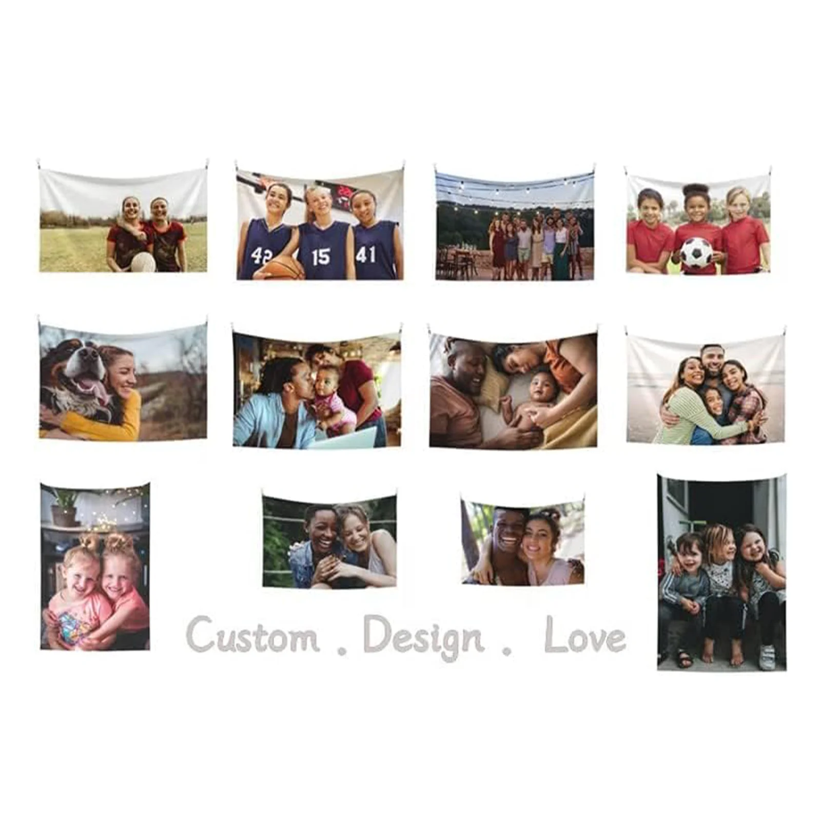 Enlace VIP, Tapices personalizados, decoración del hogar, decoraciones de Halloween