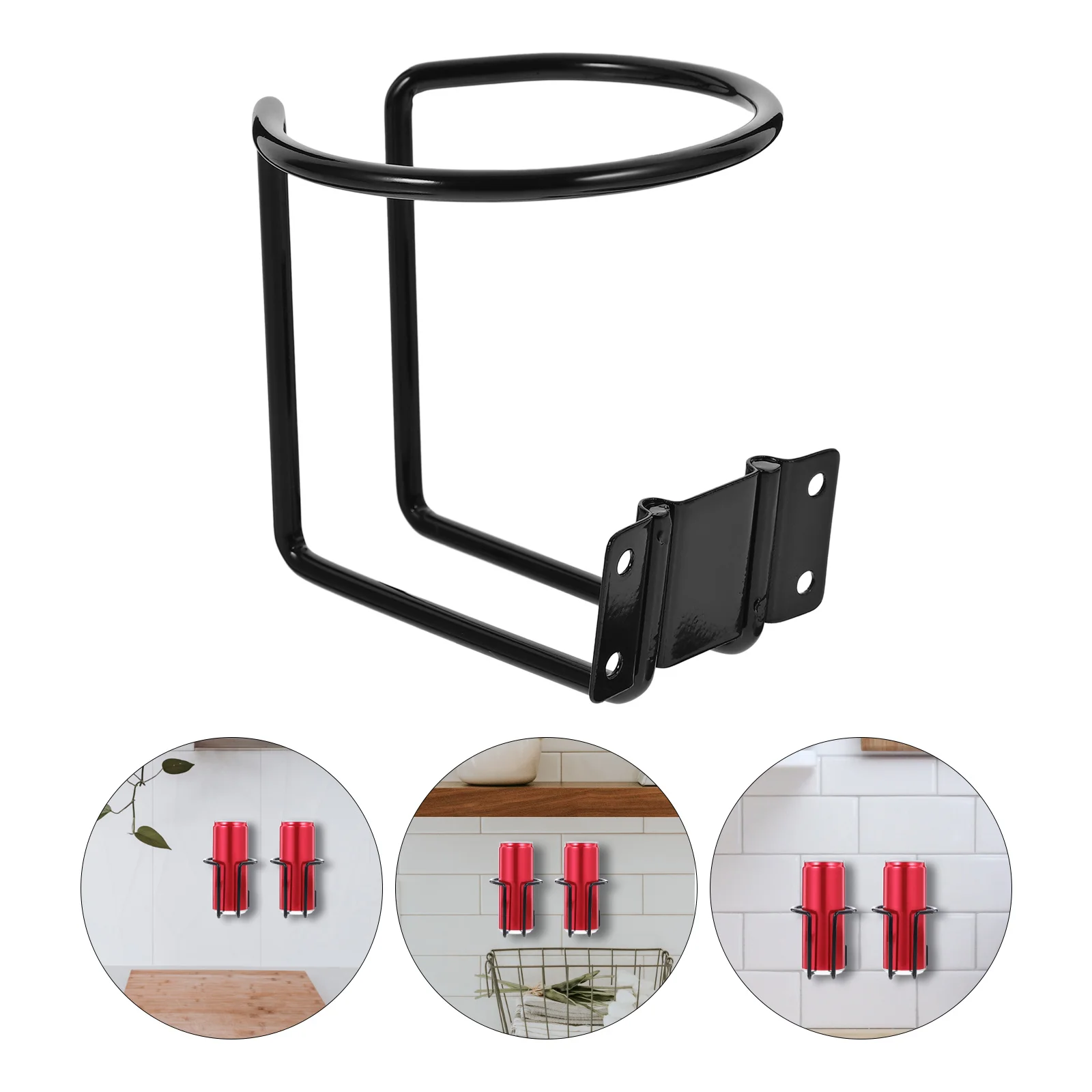 

2Pcs Universal Bike Cup Holder Sturdy Metal Car Boat Rv Trailer Drink Holder Organizer for Drinks Cup Holders for Boat