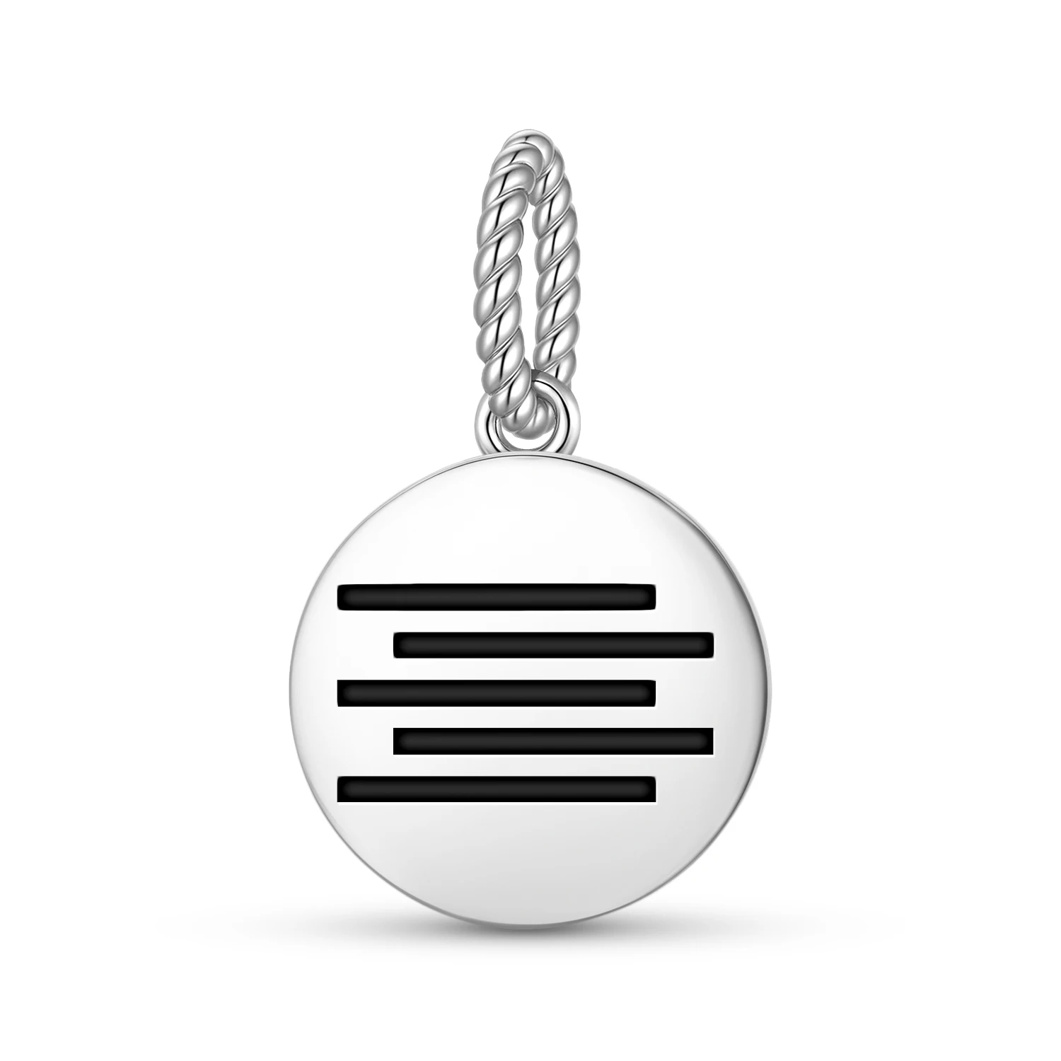 Mu Lemurian Symbols Space Pendant 925 Sterling Silver Symbol Charm Bead For Wom…