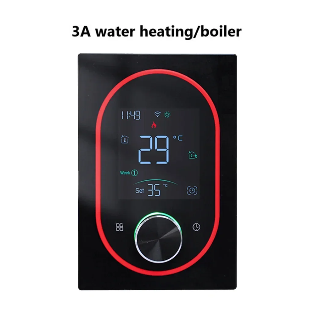 Color Screen LCD Display Electric Underfloor Heating Thermostat Home Room Thermostat Accurate Temperature Control