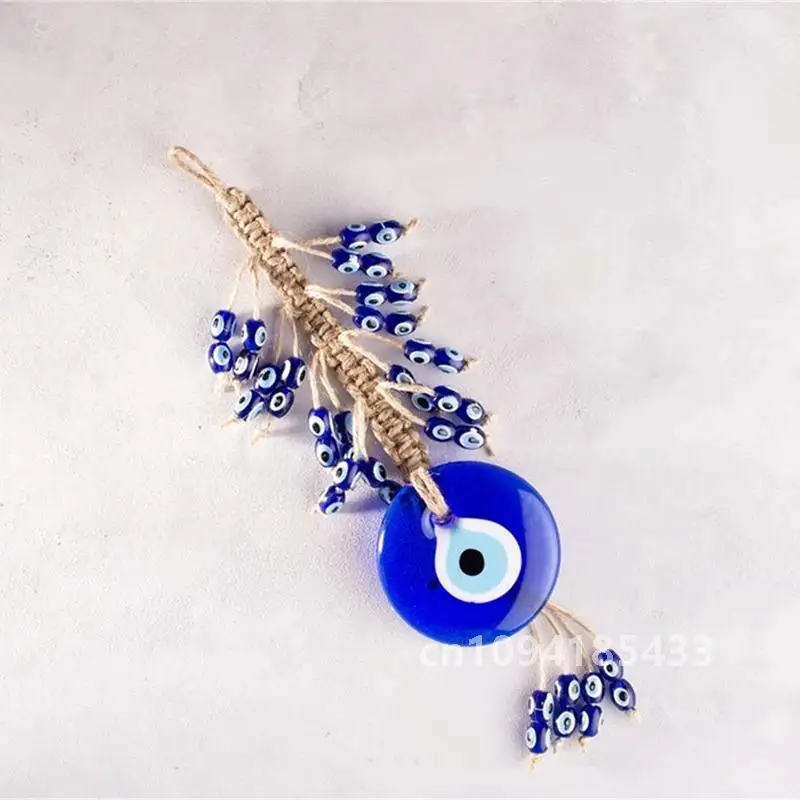 Evil Eye Glass Wall Decor Wall Hanging Evil Eye Home Decoration Wall Ornaments Greek House Protection Nazar Boncuk Good Luck