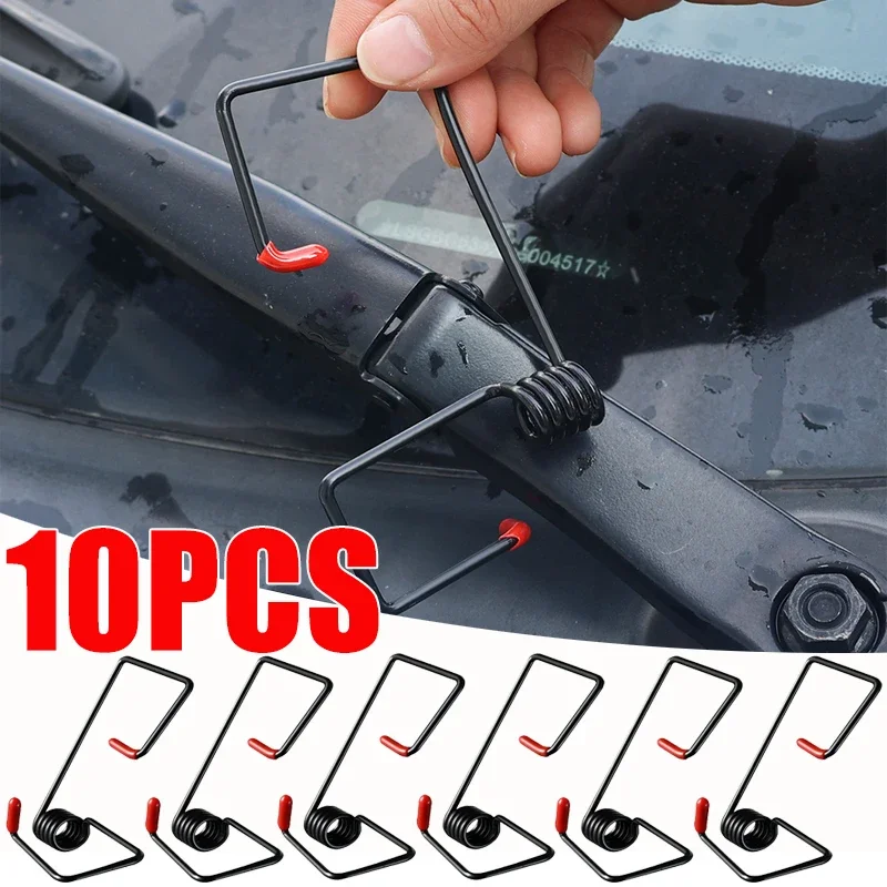 10PCS Car Wiper Arm Booster Protective Cover Universal Wiper Intelligent Booster Springs Automotive Truck Accessories