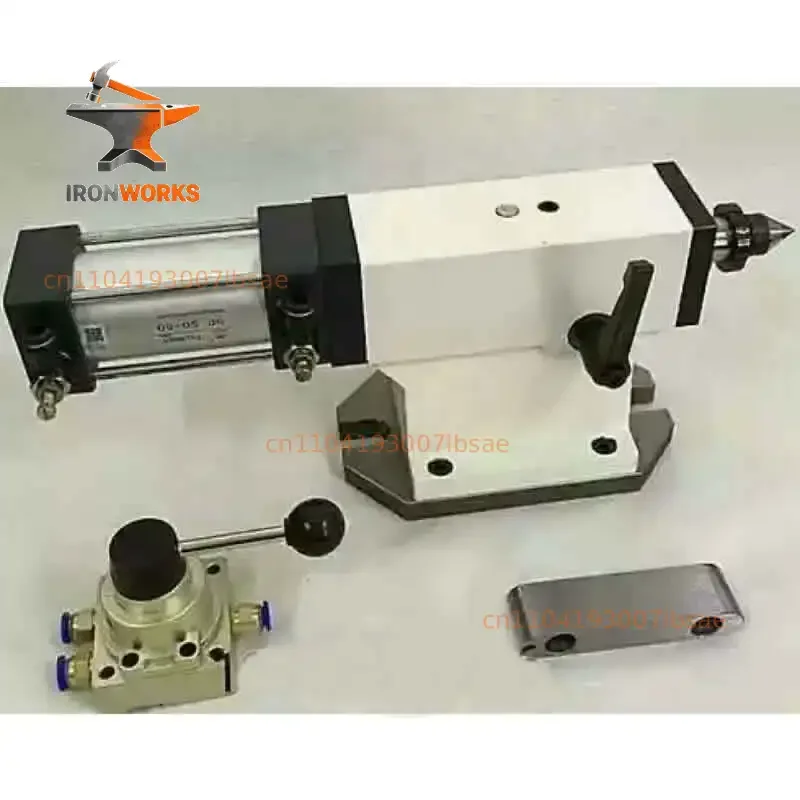 Pneumatic tailstock CNC indexing head fourth axis tailstock machining center milling machine tailstock 125/135/160/185/210