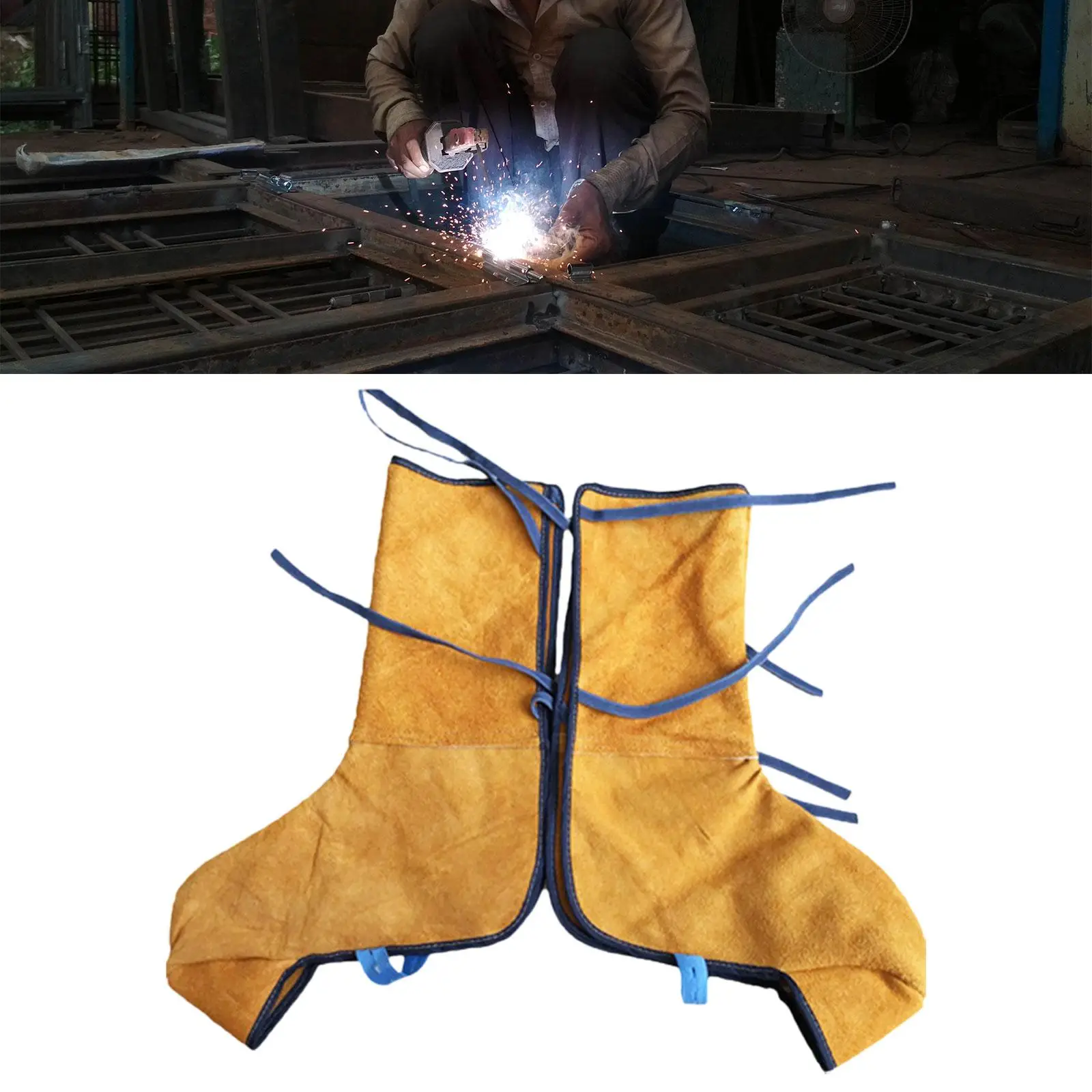 

Welding Shoe Covers Portable for Workshop Workers Construction Workers