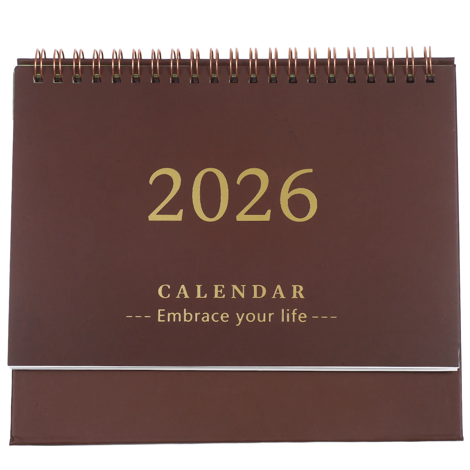 

2026 Mini Desktop Calendar Small Standing Flip Planner For Home Office School Yearly Schedule Organizer Tabletop Calendar