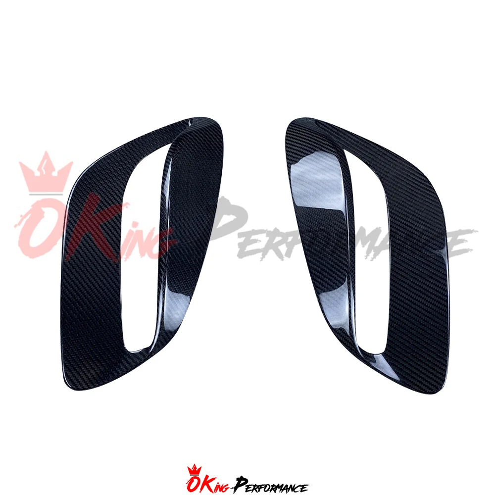

TA Style Dry Carbon Fiber Side Vent Air Inlet Trims for Porsche 911 992 Turbo S 2019-2023
