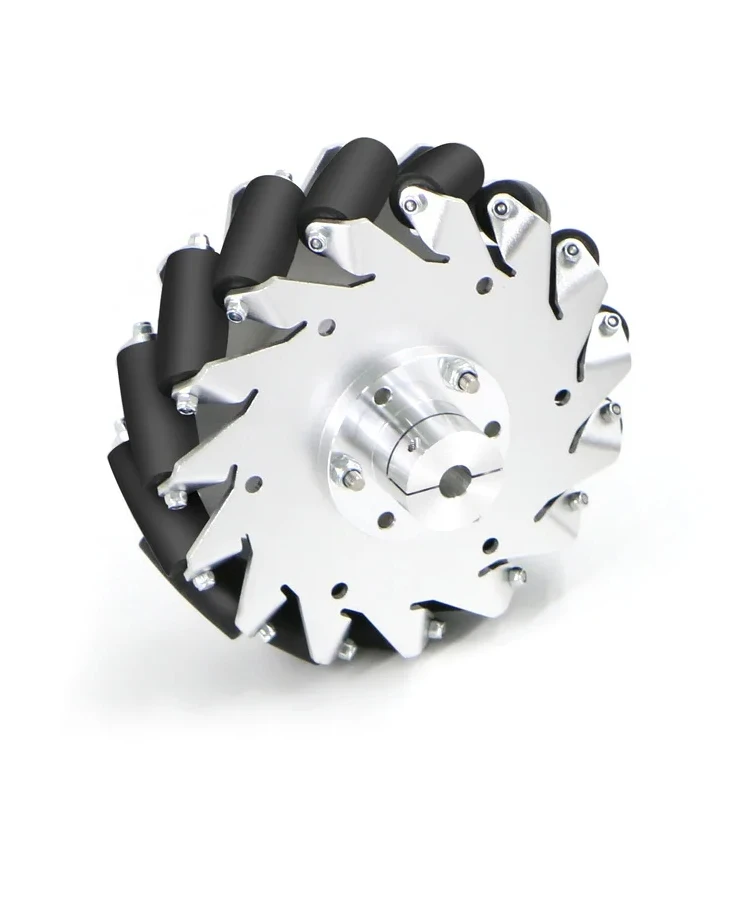 

A set of 4 high-quality McNamp wheels with a clamping coupling, 60 75 100 127 152mm
