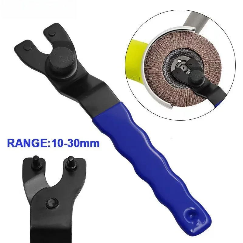 NEW Adjustable Angle Grinder Key Pin Wrench Spanner 12-47mm Lock Nut For Dismantling Angle Grinder Hubs Arbor Repair Tool