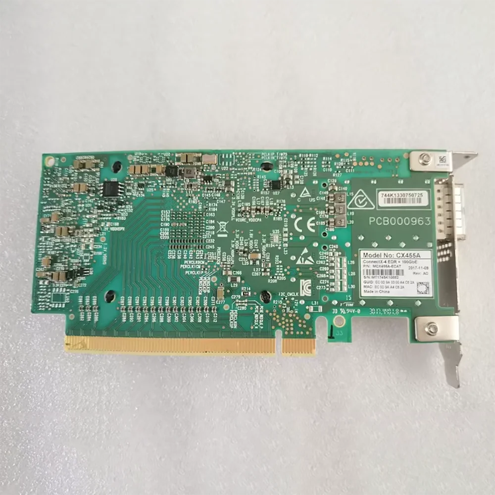 

ConnectX-4 100G Single-port net-work card CX455A MCX455A-ECAT