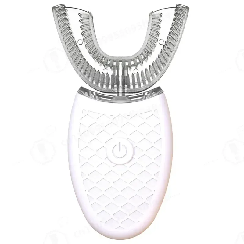 Rechargeable Electric Sonic Toothbrush for Adults Soft Bristles Automatic Vibration Cleaning Portable with Charging Base