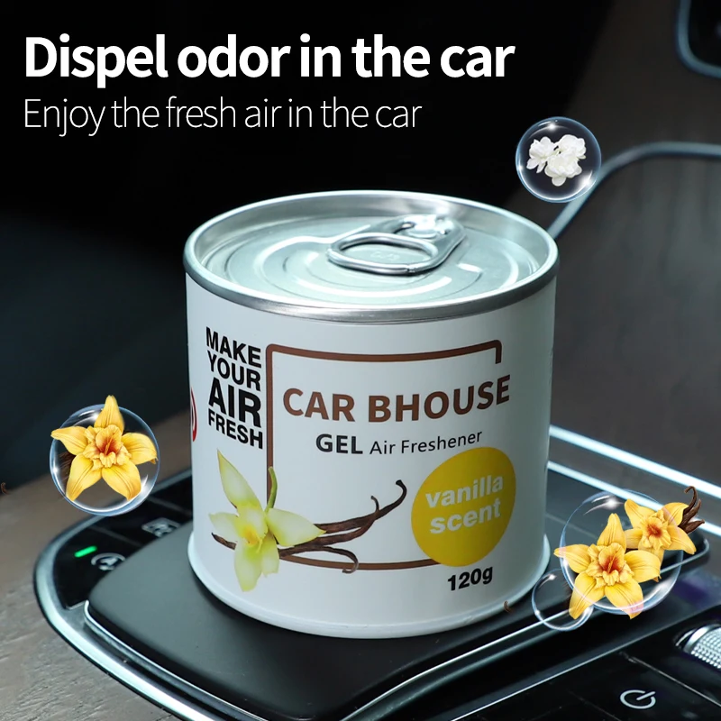 Car Air Freshener Solid Black ice New car  Auto Accessories Vanilla Cherry Good Smell Interior Perfume Diffuser New Car Deodoran