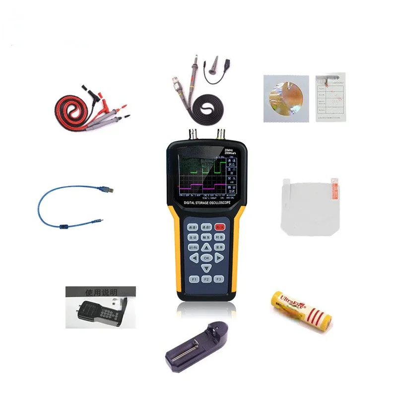 Jds2022a Dual-Channel Digital Oscilloscope Handheld Automotive Electrical Circuit Repair