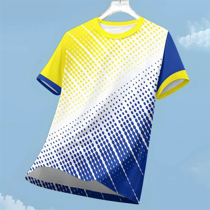 

Summer Men's Cooling T-Shirt Outdoor Short Sleeve Quick-Dry Breathable T Shirts Badminton Running Sprotswear Fitness Tees Tops