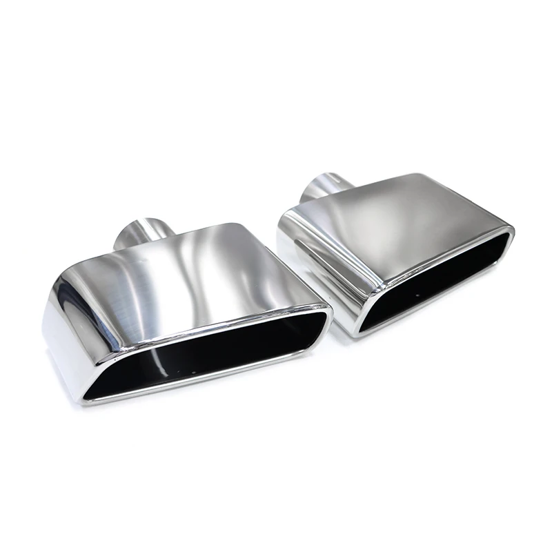 

1 Pair Big Size 160MM 210MM Width Exhaust Tip Muffler Tip Stainless Steel Square Pipe Car Exhaust Tailpipe Nozzle