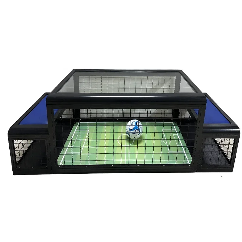 Double table football machine, sports game equipment, real person interactive warm-up activities, props table football