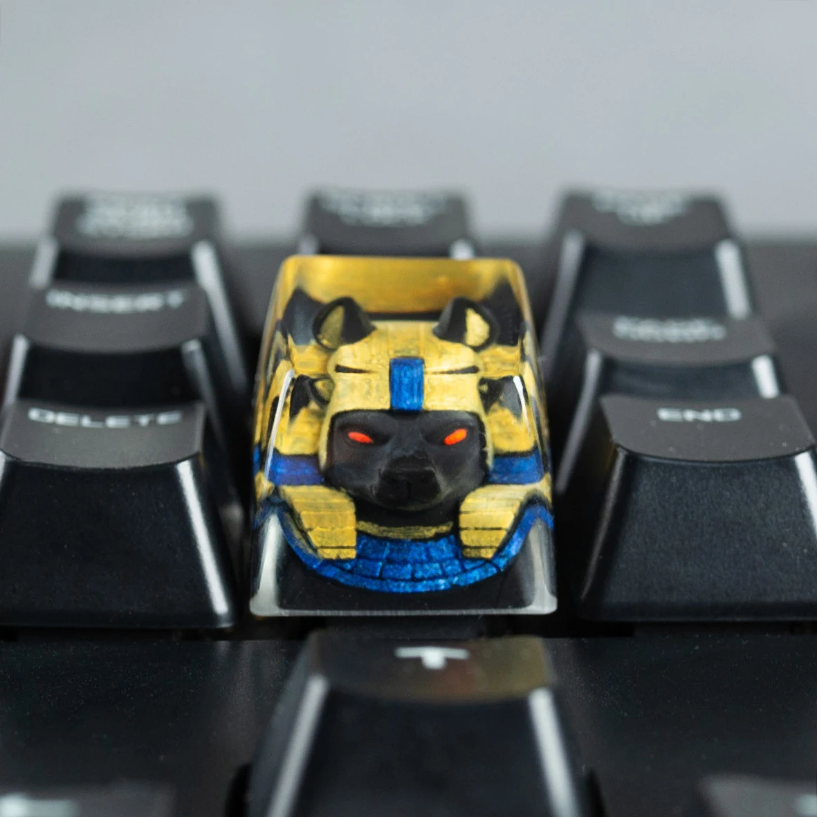 

Колпачки для клавиш ручной работы из эпоксидной смолы, серия тотемов Civilization, обтекаемый дизайн, аксессуары для клавиатуры