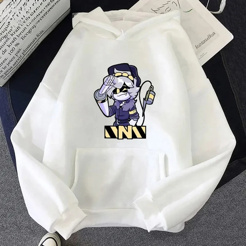 القتل بدون طيار هوديي التصميم التسلسلي N البلوز موضة ملابس الرجال النساء هودي جديد Harajuku بلوزات تأثيري البلوز #4