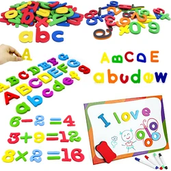 EVA Foam Magnetic Letters Uppercase Lowercase Learning Numbers For Toddlers Learning Spelling Counting Educational Set