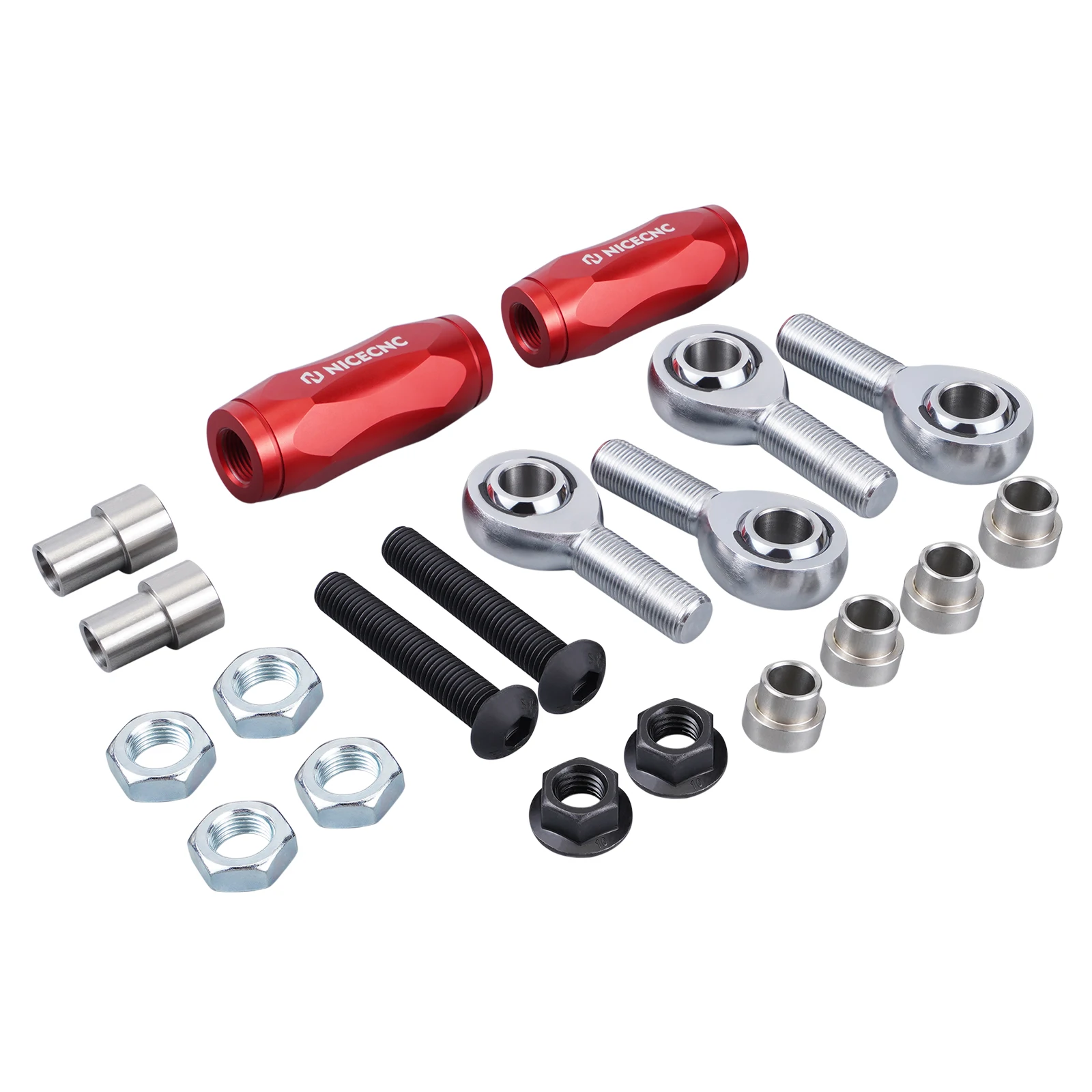 

NICECNC UTV For Can-Am Maverick X3 Sway Bar Stabilizer Links 4x4 Turbo DPS 2018-2020 2019 Max R RR CAN AM X3 Balck Red