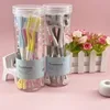 

Silicone Toothbrush 8 Sticks Toothbrush Tongue Scraper To Remove Bad Breath Dual-purpose Bamboo Charcoal Soft Bristle Toothbrush