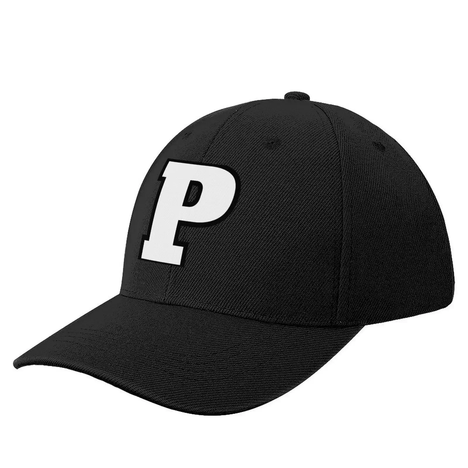 

Alphabet Letter P Baseball Cap Hat Beach Mountaineering Bobble Hat Sunhat Woman Hats Men's